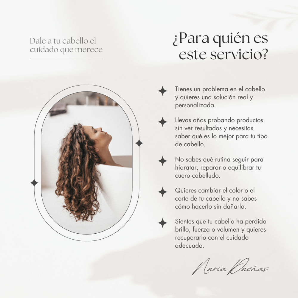 Asesoramiento Capilar 1 a 1 – Tu cabello, tu rutina, tu cambio
