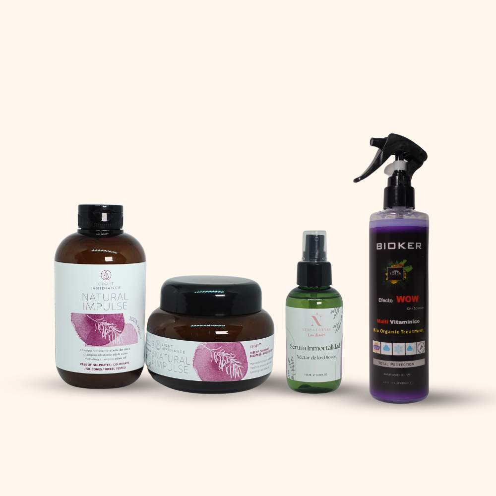 Pack hidratante Light Irridiance VIP + Protector 17 en 1 + Sérum Inmortalidad